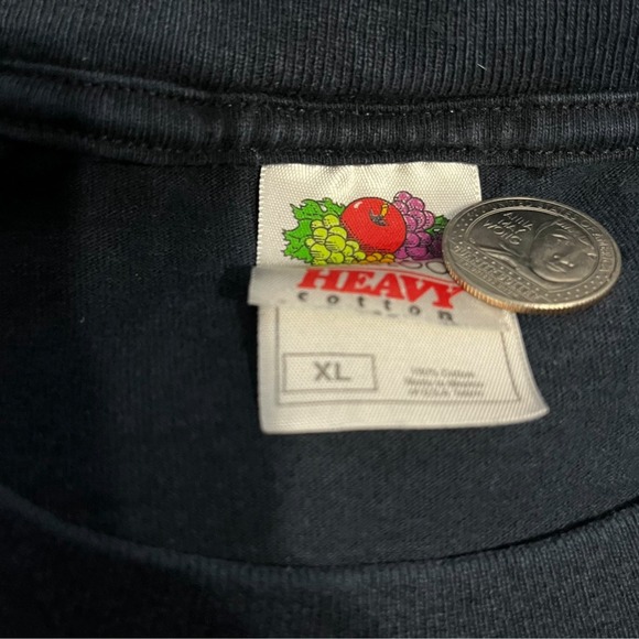 Y2K Family Guy Stewie Griffin Guitar Hero Shirt Navy XL - Picture 5 of 6